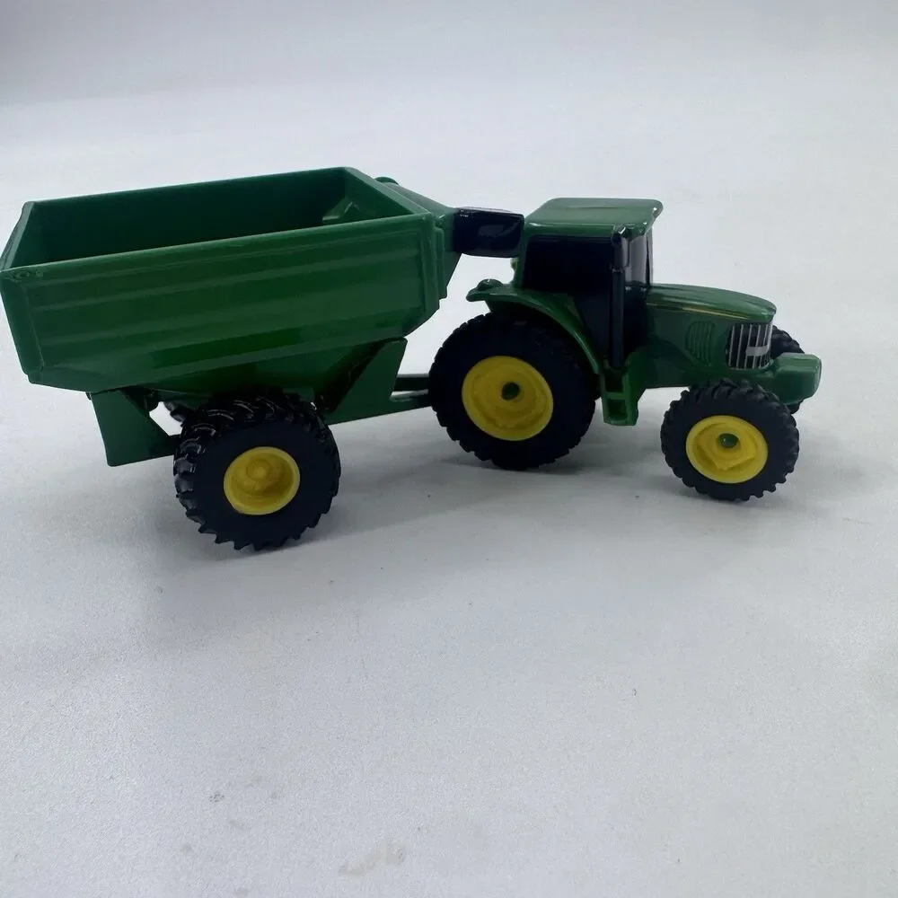Ertl John Deere Combine w Tractor & Trailer Lot 1:64 Fast Shipping